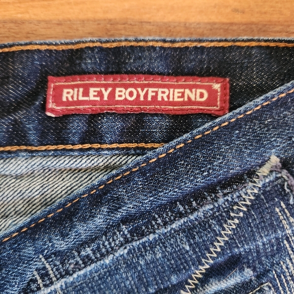 Lucky Brand Legend Riley Boyfriend Patched Short Size 14/32 - Picture 8 of 8